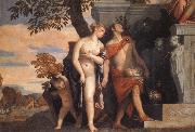 Venus and Mercury Present Eros and Anteros to Jupiter Paolo Veronese